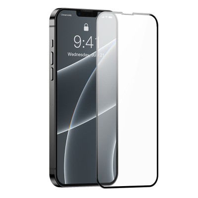 Baseus kijelzővédő üvegfólia Tempered Glass 0.23mm iPhone 13/13 Pro készülékhez (2db)