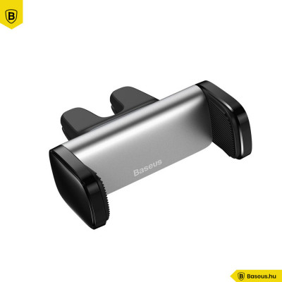 Baseus Steel Cannon Clip-on autós tartó hűtőrácshoz - Ezüst