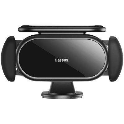 Baseus Steel Cannon Pro Solar elektromos autós telefontartó (fekete)