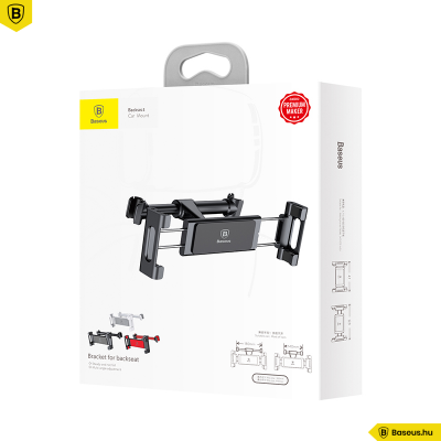 Baseus Bracket Univerzális autós tablet tartó fejtámlára - Fekete