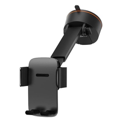 Baseus Easy Control autós telefontartó tapadókoronggal (fekete)