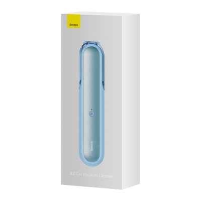 Baseus A1 vezeték nélküli mini autós porszívó, 4000PA, 30W, kék
