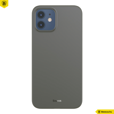 Baseus iPhone 12 Mini rugalmas Wing tok - Fekete