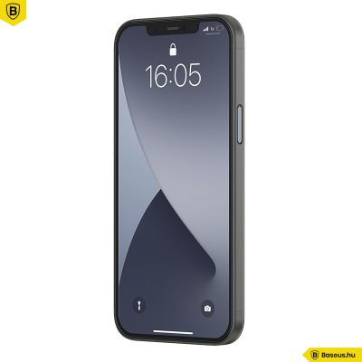 Baseus iPhone 12 Mini rugalmas Wing tok - Fekete