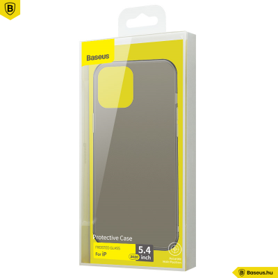 Baseus iPhone 12 Mini rugalmas Wing tok - Fekete