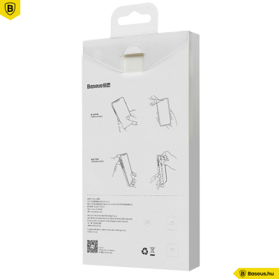 Baseus iPhone 12 Mini rugalmas gél tok  - Piros