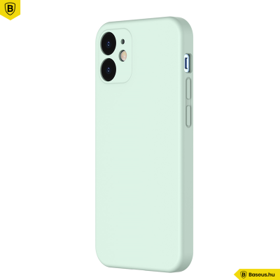 Baseus iPhone 12 Mini rugalmas gél tok  - Menta