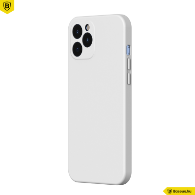 Baseus iPhone 12 Pro rugalmas gél tok  - Fehér