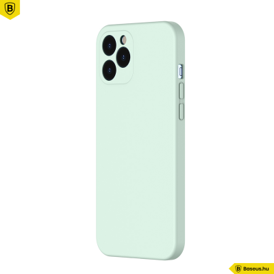Baseus iPhone 12 Pro rugalmas gél tok  - Menta