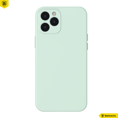 Baseus iPhone 12 Pro rugalmas gél tok  - Menta