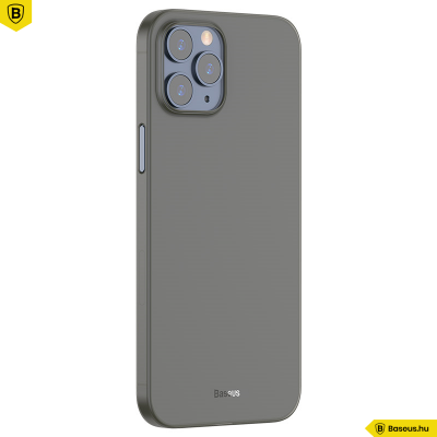 Baseus iPhone 12 Pro Max rugalmas Wing tok - Fekete