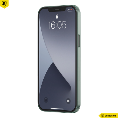 Baseus iPhone 12 Pro Max rugalmas Wing tok - Zöld