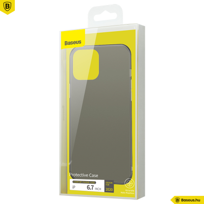 Baseus iPhone 12 Pro Max Comfort tok - Fekete