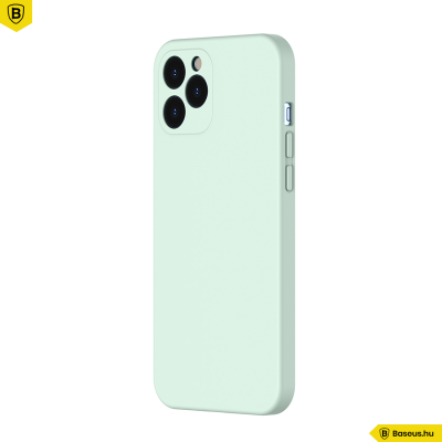 Baseus iPhone 12 Pro Max rugalmas gél tok  - Menta