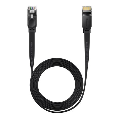 Baseus Ethernet RJ45 hálózati kábel, 1Gbps, 2m (fekete)