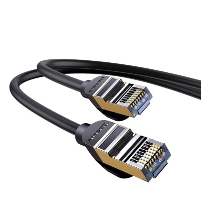 Baseus Speed ​​Seven szupergyors ​​RJ45 internetkábel 10Gbps 10m fekete
