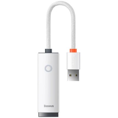 Baseus Lite Series USB – RJ45 hálózati adapter, 100Mbps (fehér)