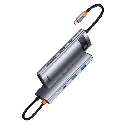 Baseus adapter 7 az 1-ben USB-C hub 2x USB 3.0 + HDMI + USB-C PD