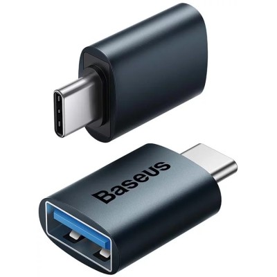 Baseus Ingenuity USB-C – USB-A OTG adapter - Fekete