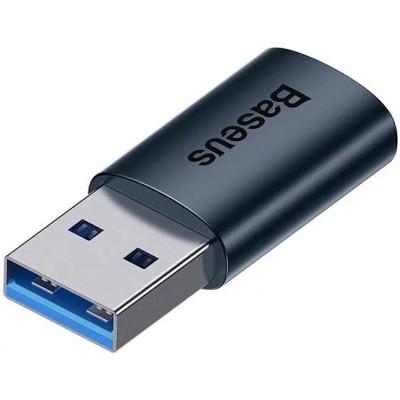 Baseus Ingenuity USB-A – USB-C OTG adapter - Fekete